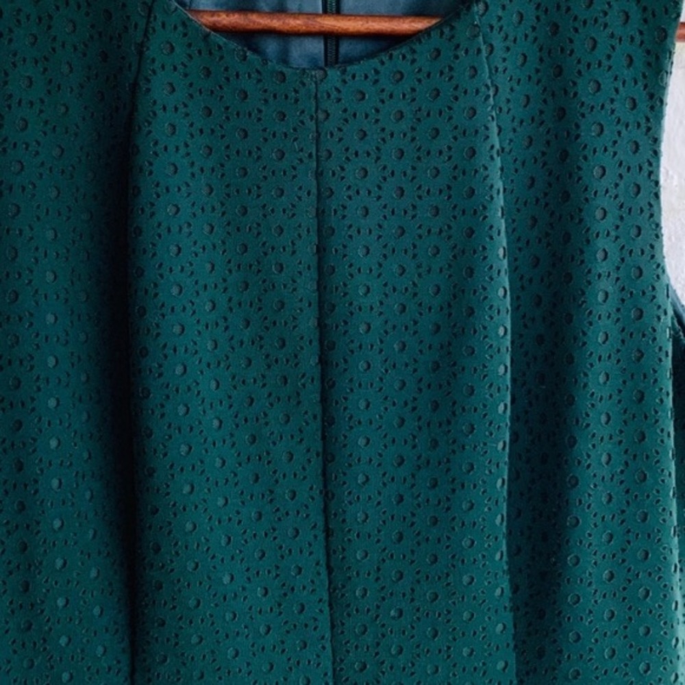 Alex Marie Dark Green Sleeveless Dress - Picture 6 of 11